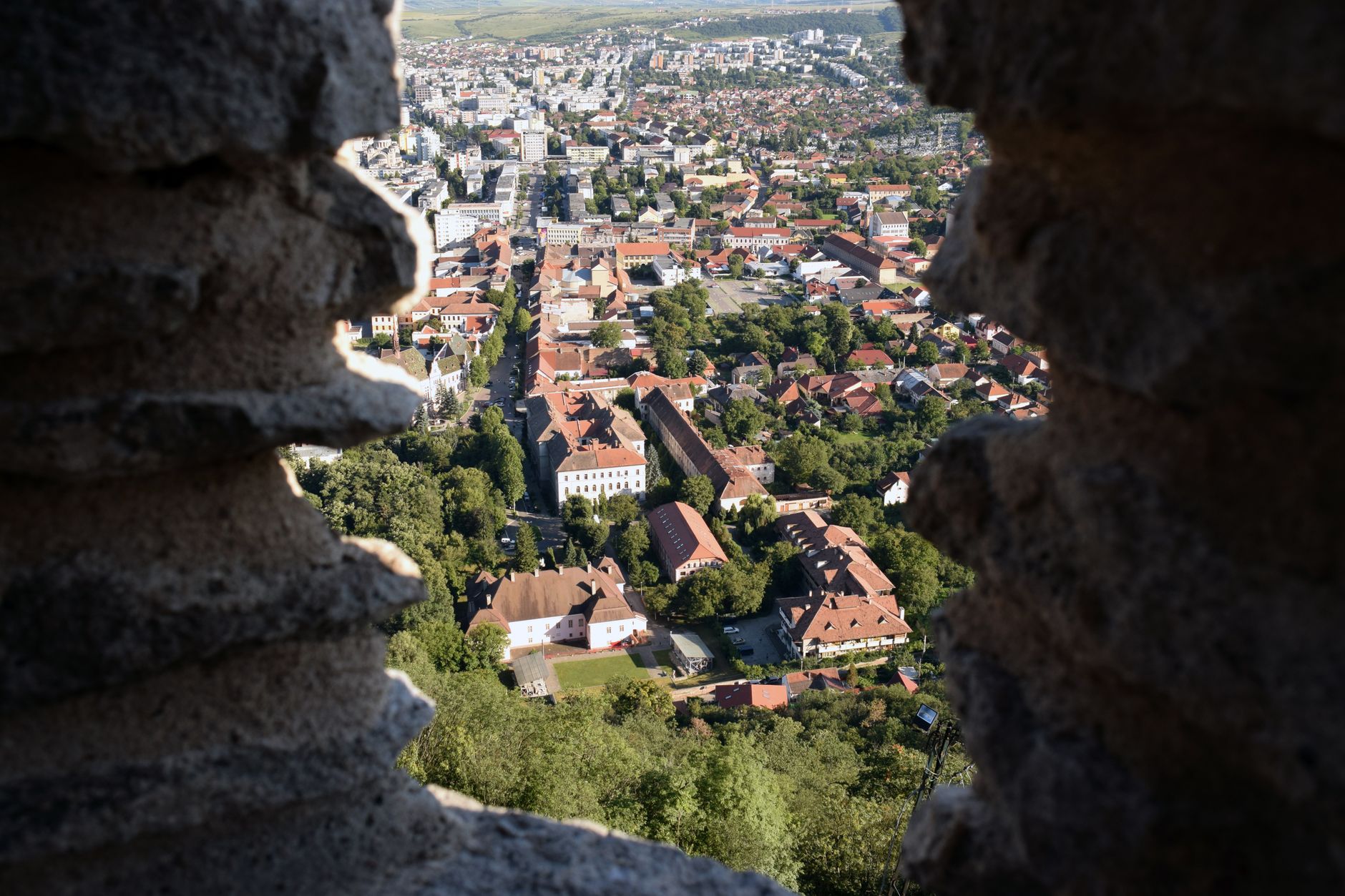 Deva cityscape