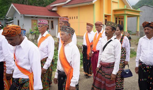 Men in Traditional Clothing