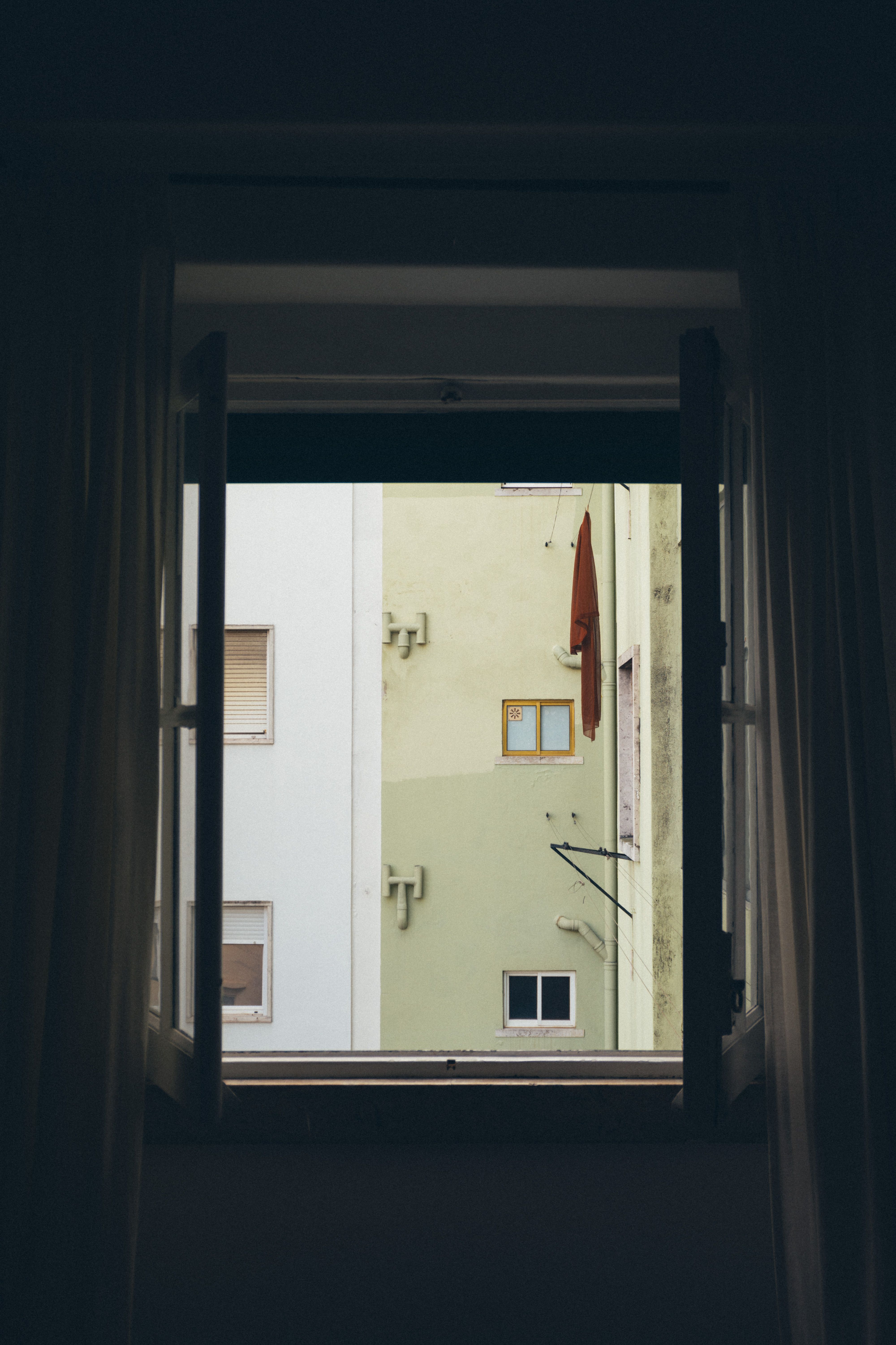View of a Residential Building from a Window · Free Stock Photo
