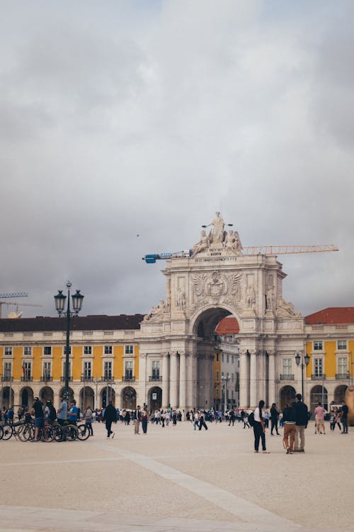 Ornamented Gate in Lisbon