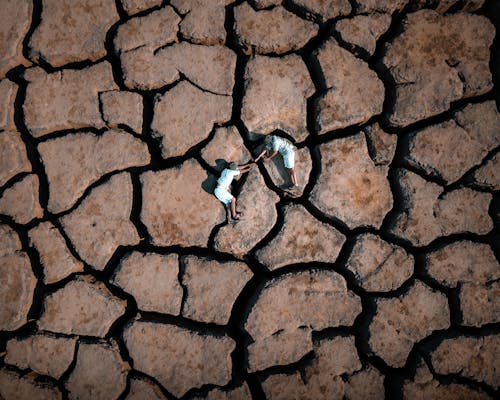 Couple on a Desert