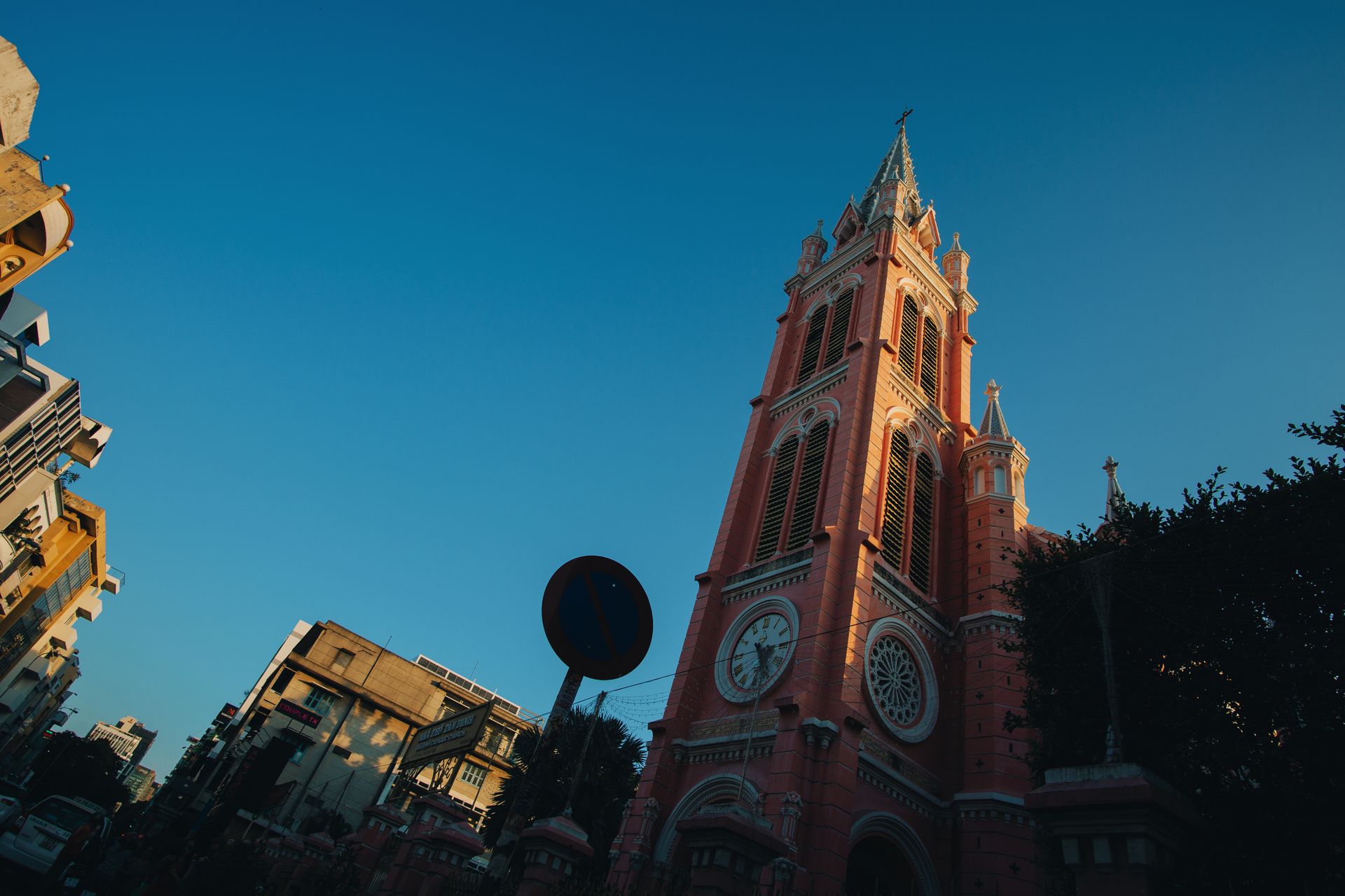 Low Angle View Of Clock Tower