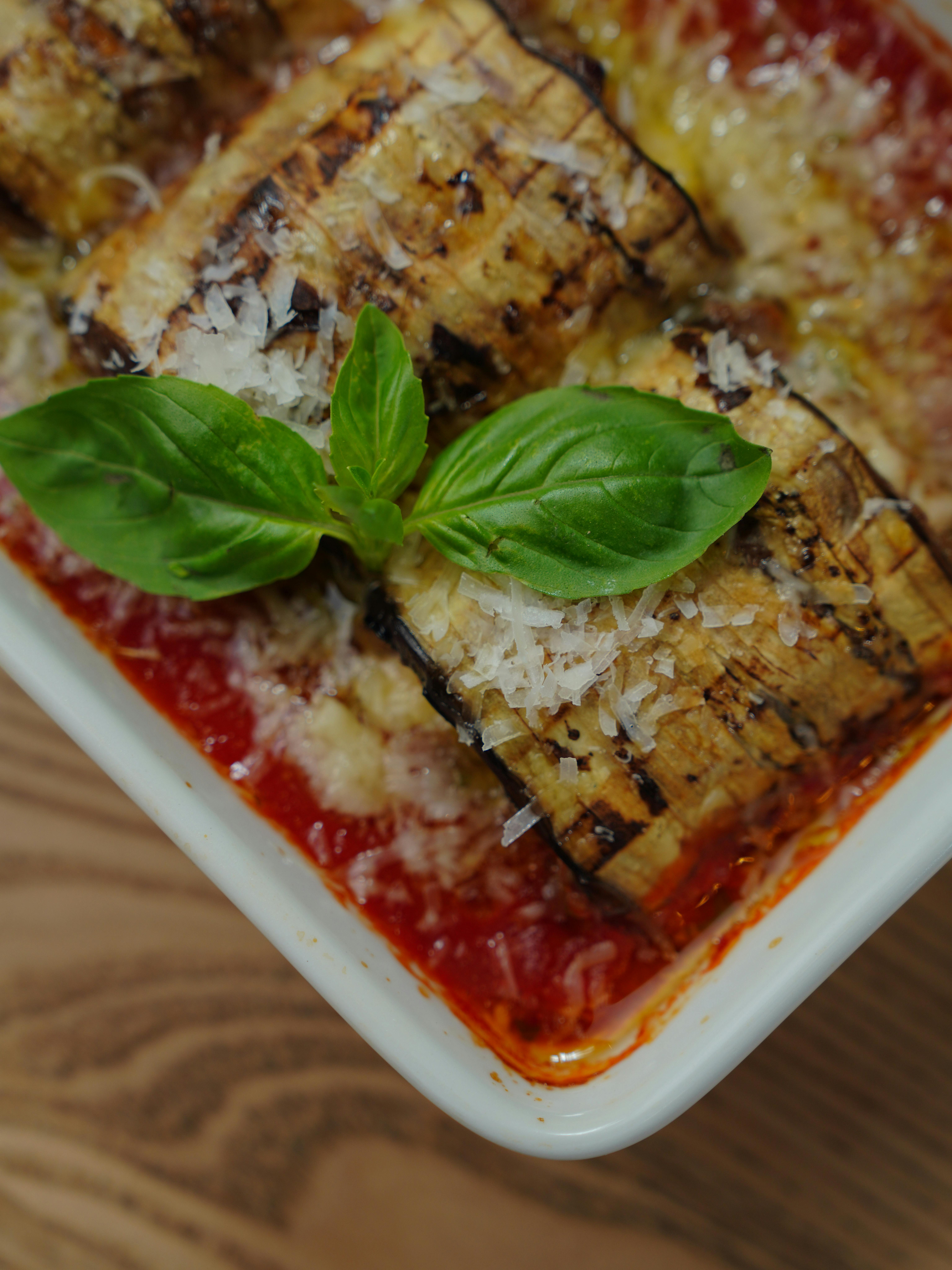 Eggplant Parmesan Dish · Free Stock Photo