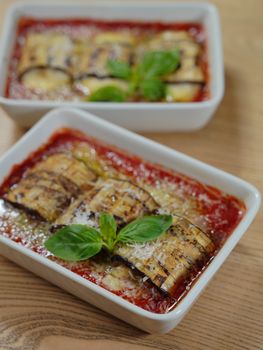 Regular Eggplant Parmesan Casserole