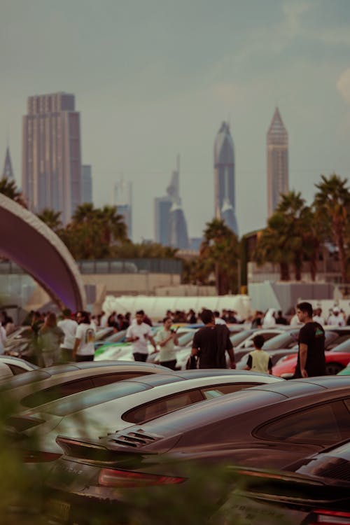 Porsche car in Dubai