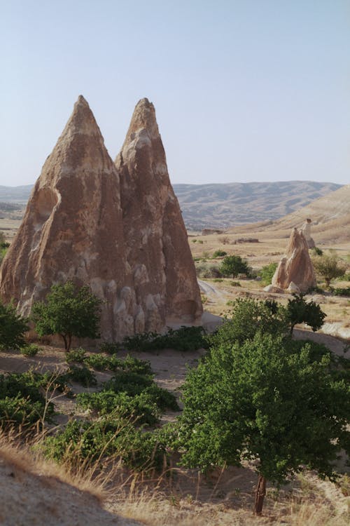 Kostnadsfri bild av cappadocia, eroderade, Kalkon