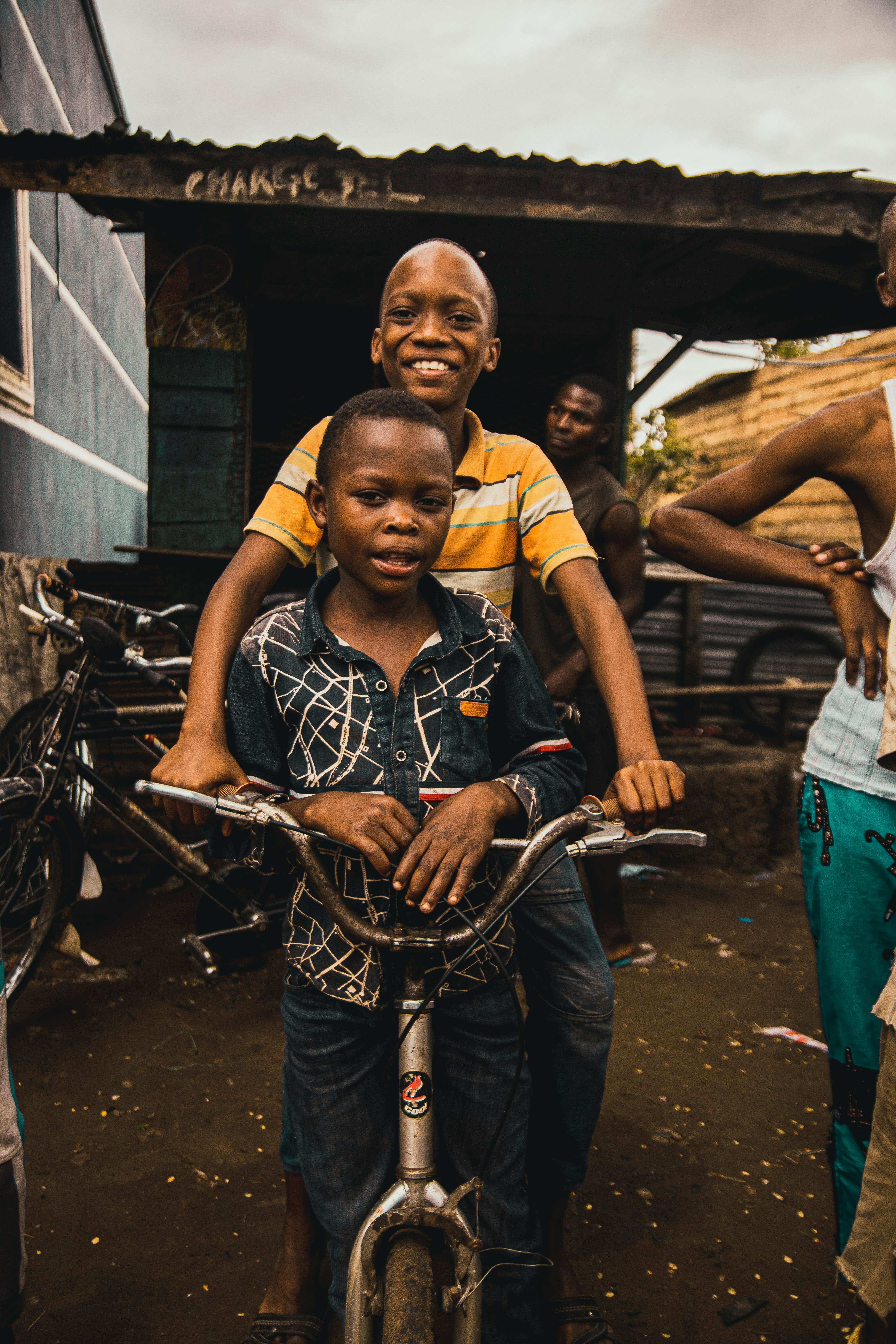 Boys sales riding bikes