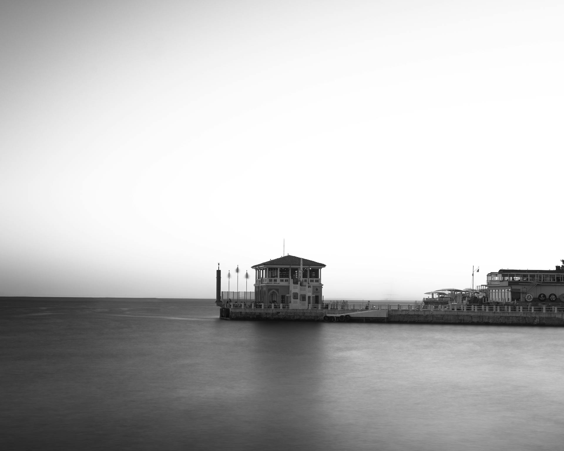 Moda Pier in Istanbul Turkey