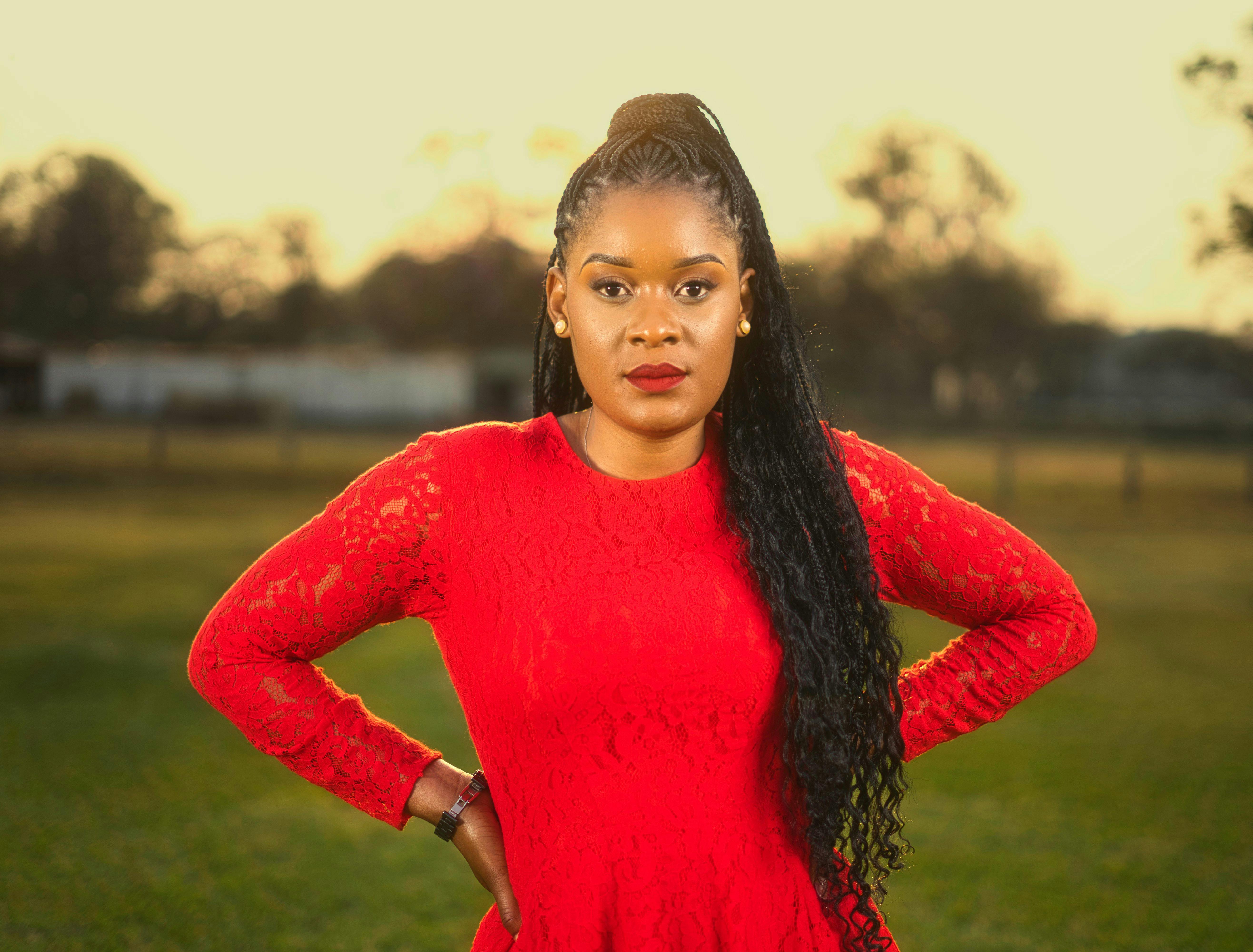 Lady in Red · Free Stock Photo