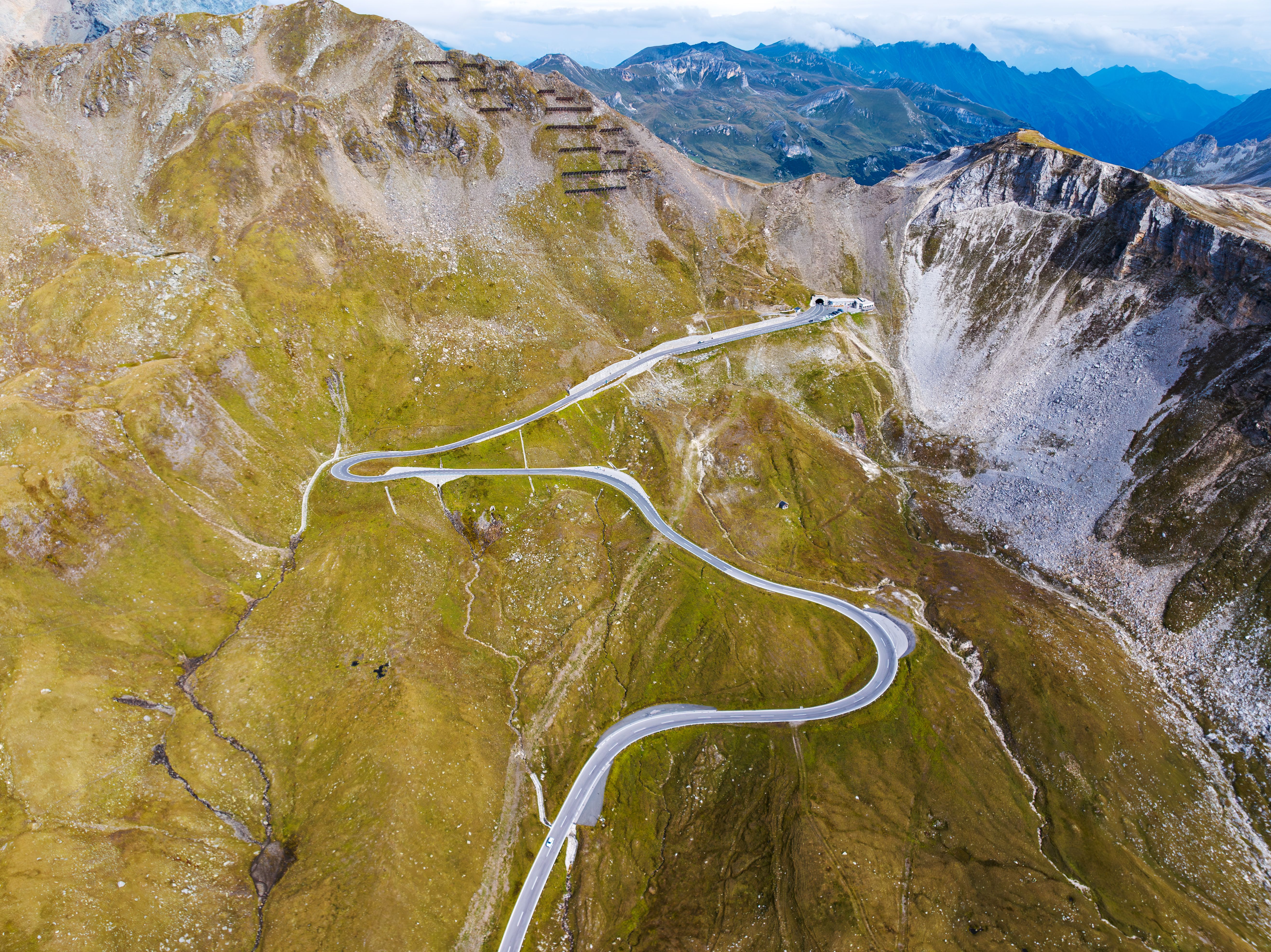A Freytag & Berndt physical road map of Austria spread open