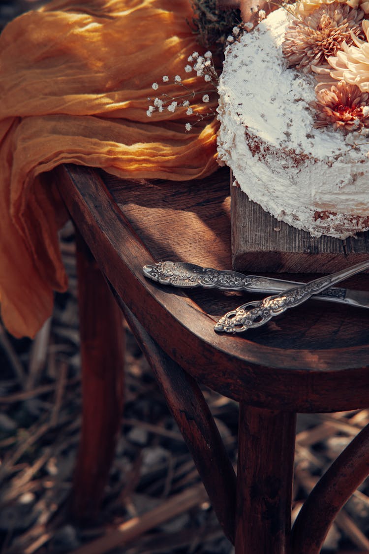 Birthday Cake On A Chair