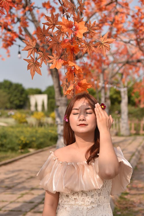 Immagine gratuita di autunno, cadere, capelli castani
