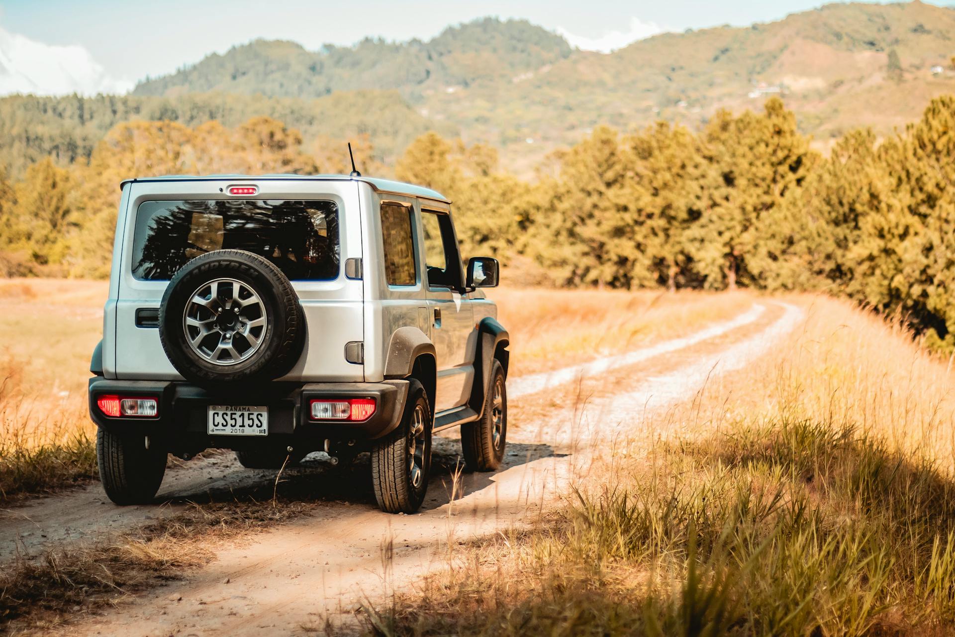 Jeep On A Road