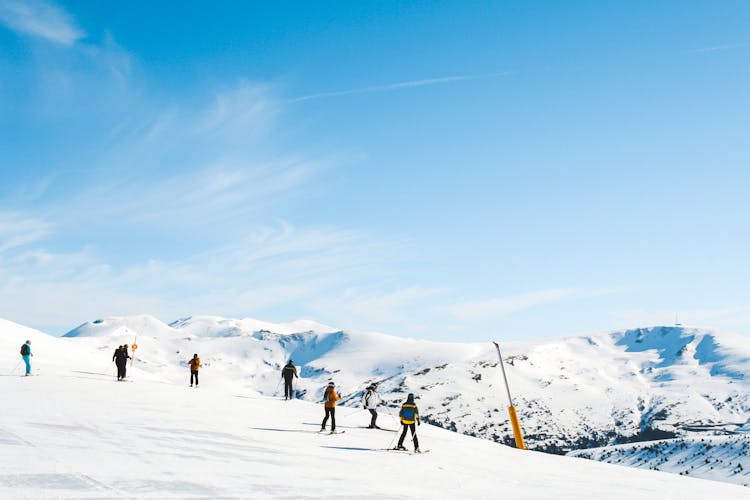 People Skiing