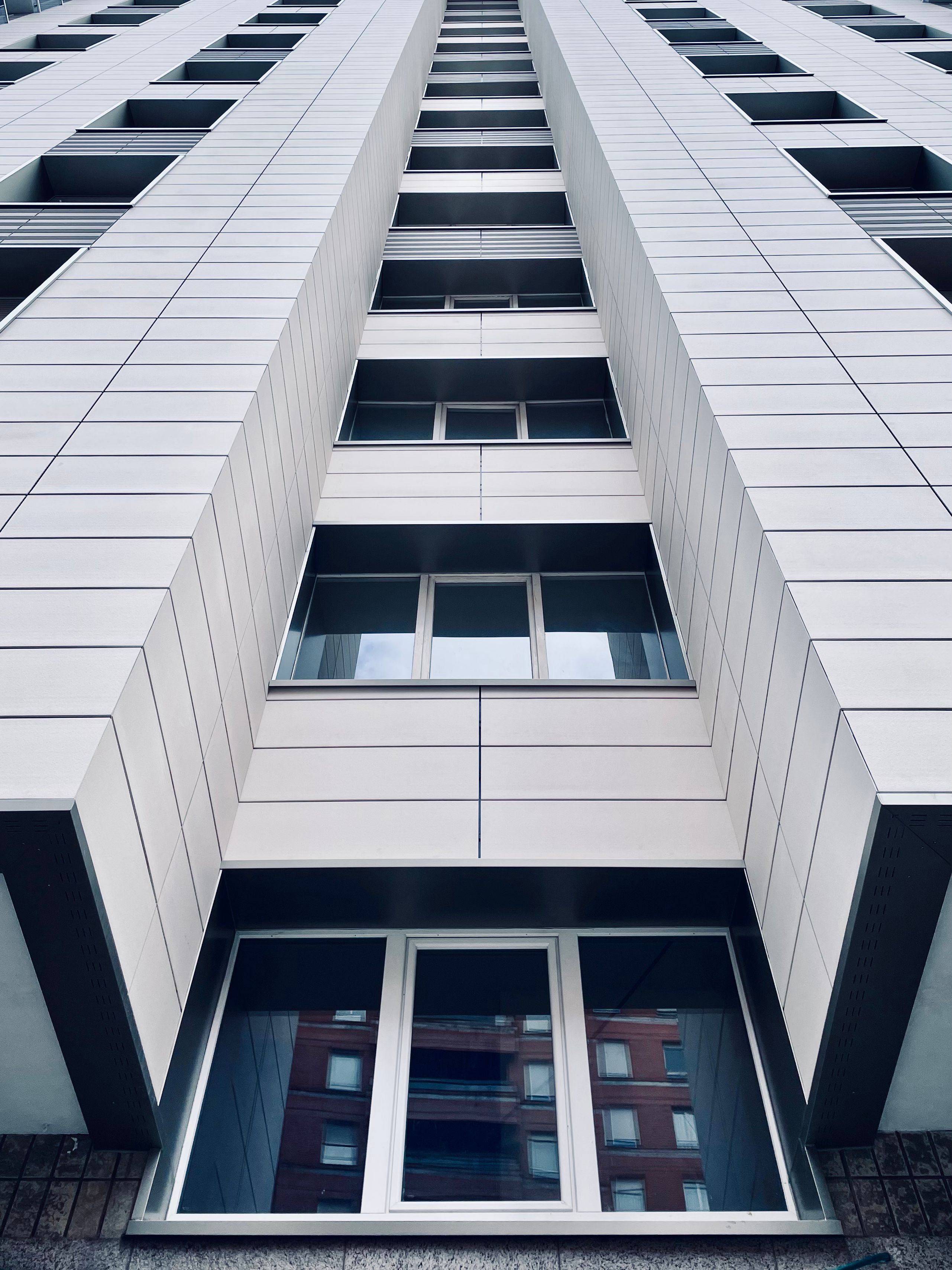 Facade of Modern Residential Building · Free Stock Photo