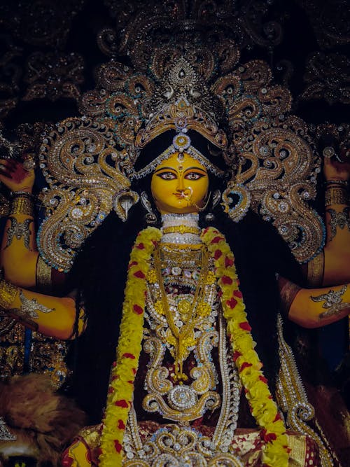 Kostenloses Stock Foto zu dekoriert, göttin, hindu