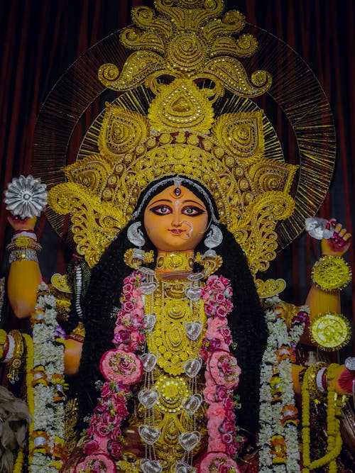 Durga Goddess Figure