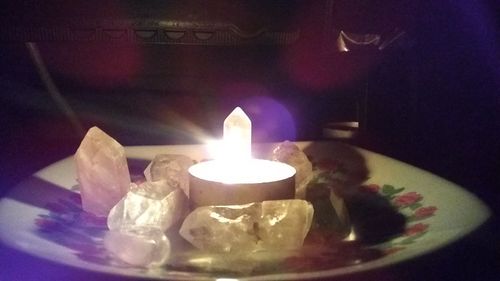 Free stock photo of fire, healing crystals, night Stock Photo