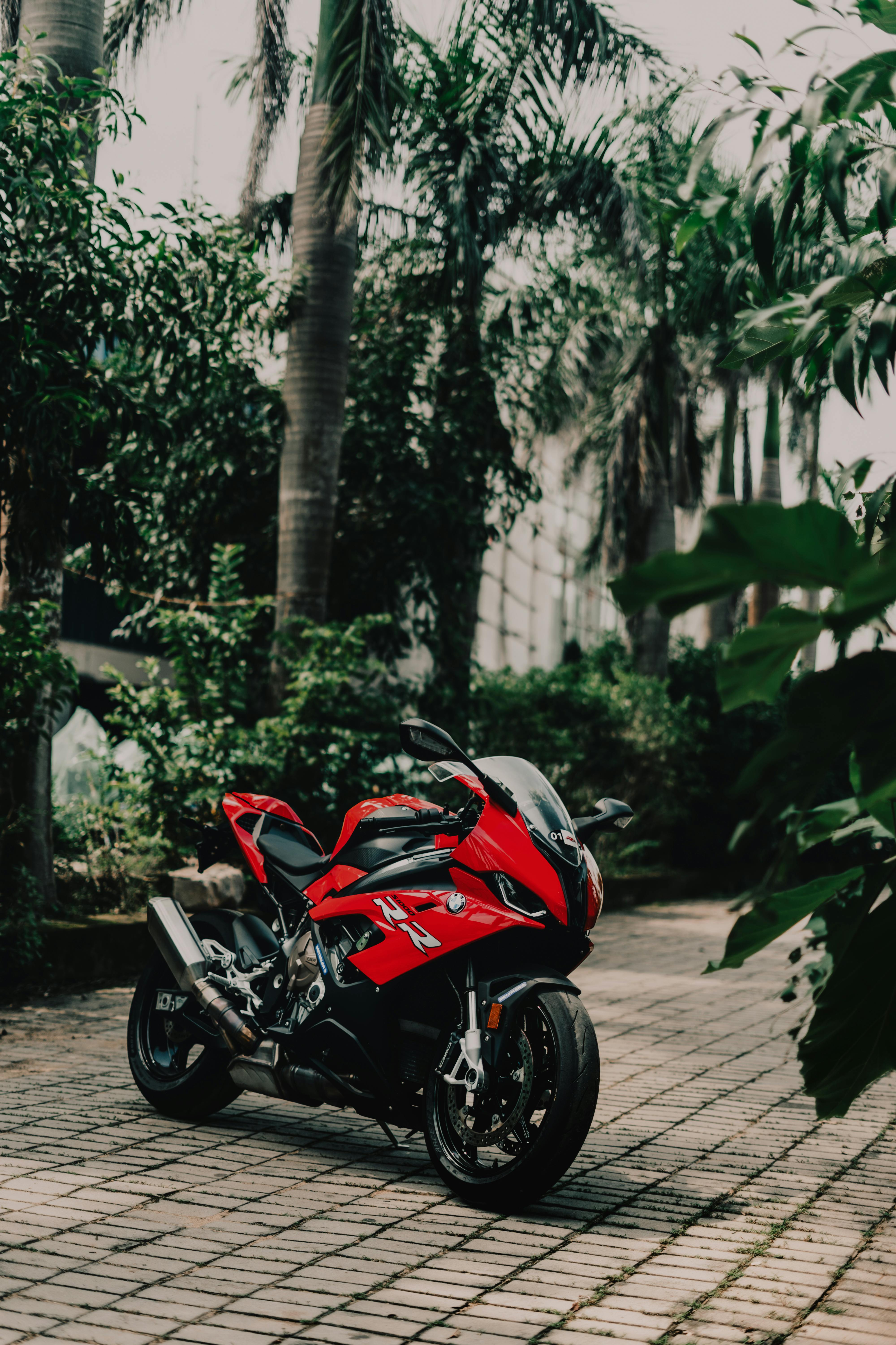 Sleek Black BMW S1000RR Motorcycle