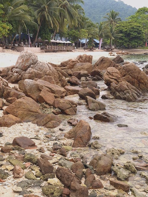 Boulders on a Tropical Beach