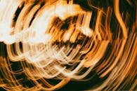 Blurred Trail Lights