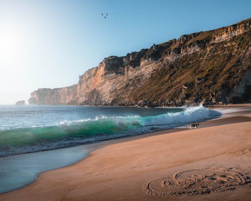 Wave on Sea Shore