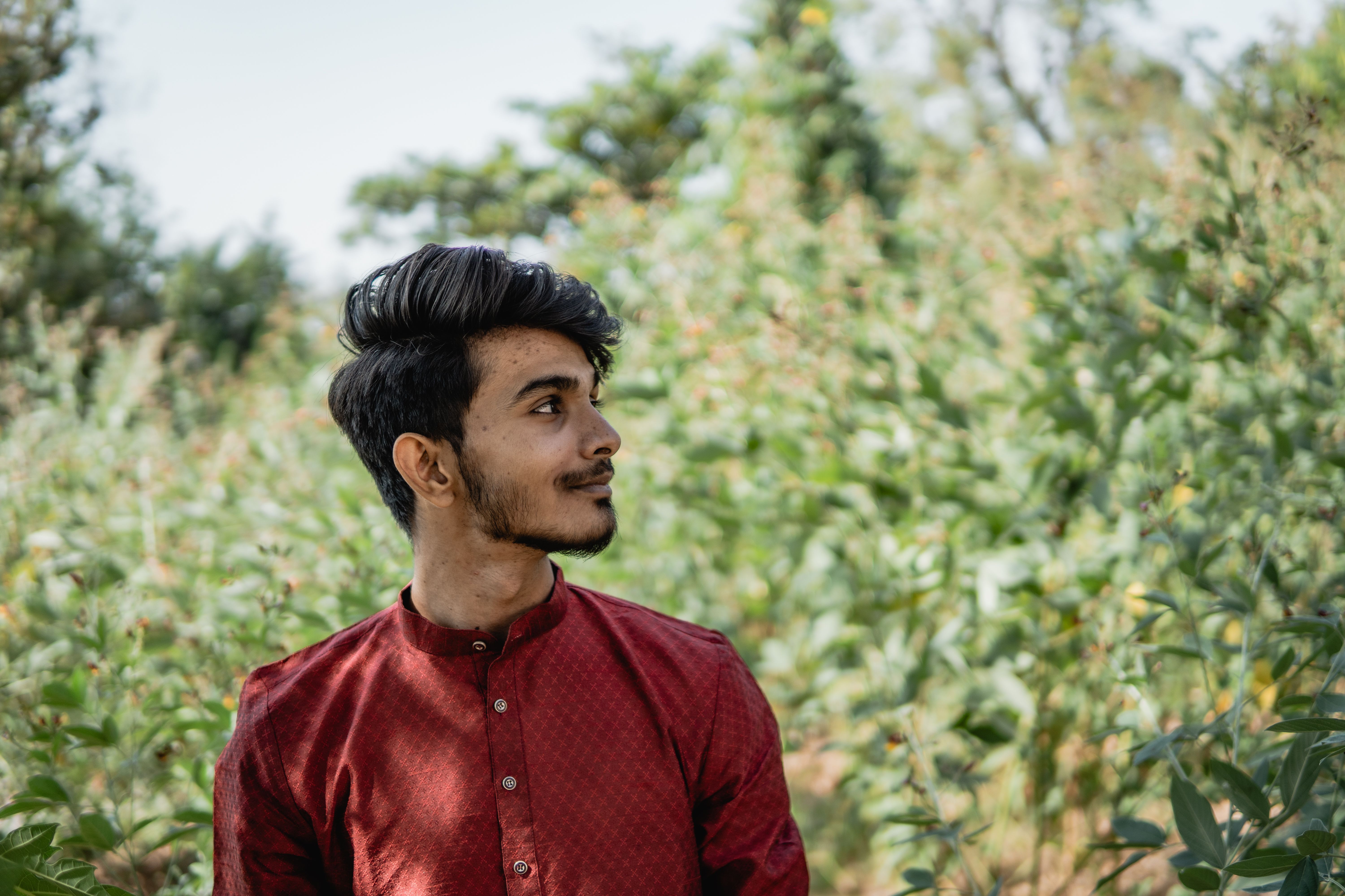 Content Man Portrait · Free Stock Photo