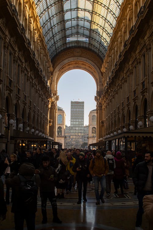 Luxury mall in Milano