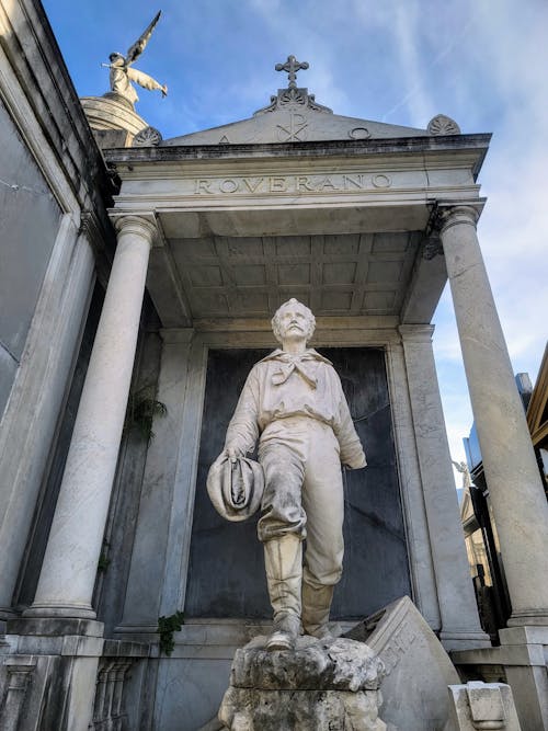 Free Mausoleo Roverano, Recoleta Cemetery in Buenos Aires, Argentina  Stock Photo