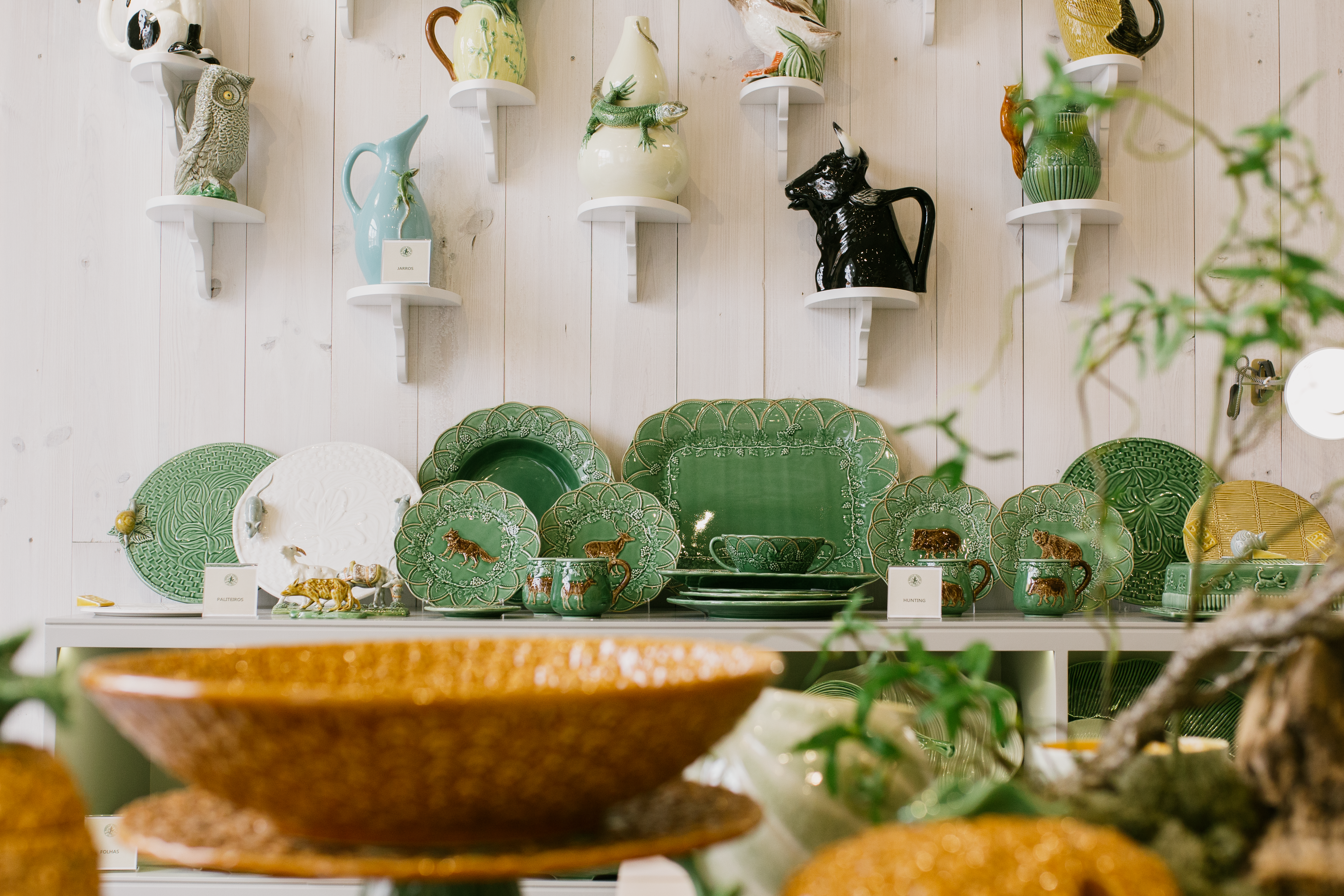Decorative Porcelain Jugs and Tableware · Free Stock Photo
