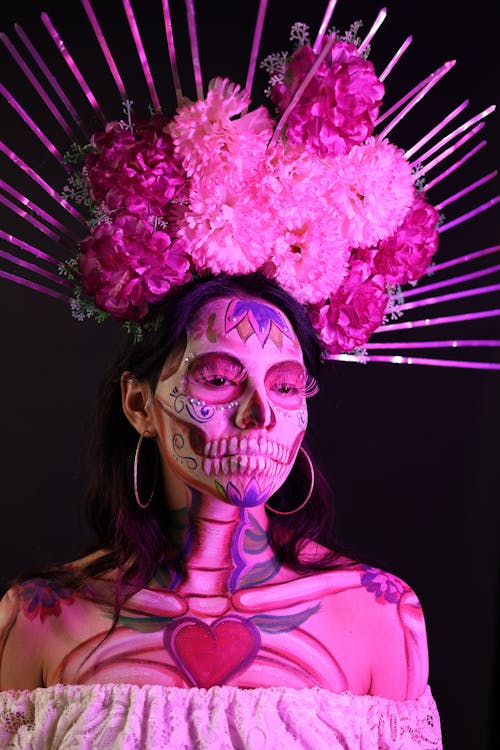 Portrait of Catrina in Pink Light