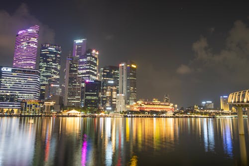 Ilmainen kuvapankkikuva tunnisteilla applestore, keskusta, marinabay