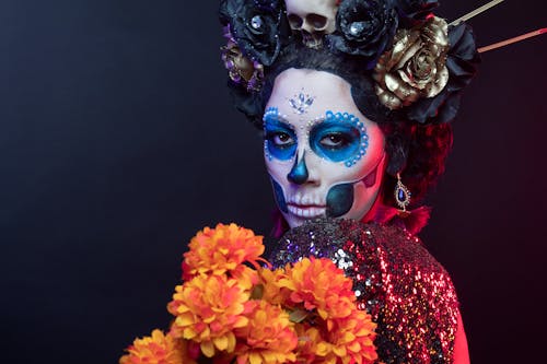 Fotos de stock gratuitas de cultura mexicana, dia de los muertos, disfraz