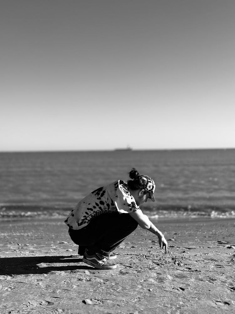 Man At Beach