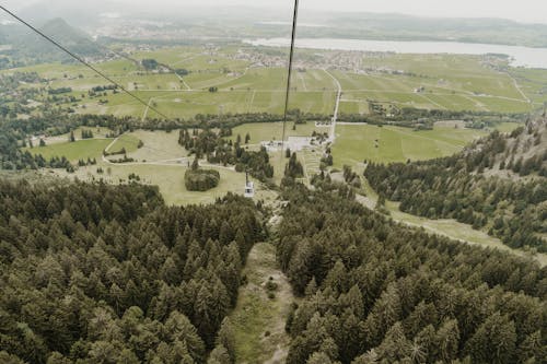 Gratis lagerfoto af Bayern, bjergside, droneoptagelse