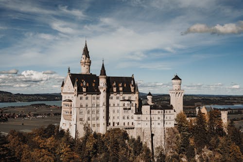 Neuschwanstein Castle in Bavaria, Germany