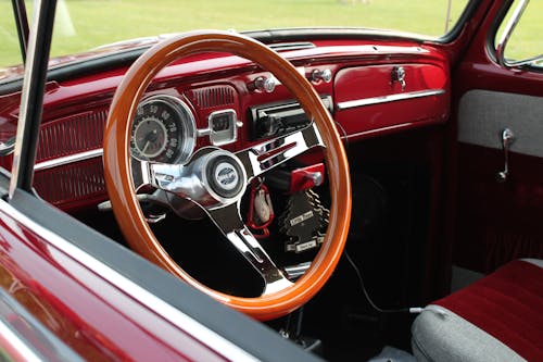 Gratis stockfoto met auto-interieur, automotive, klassiek