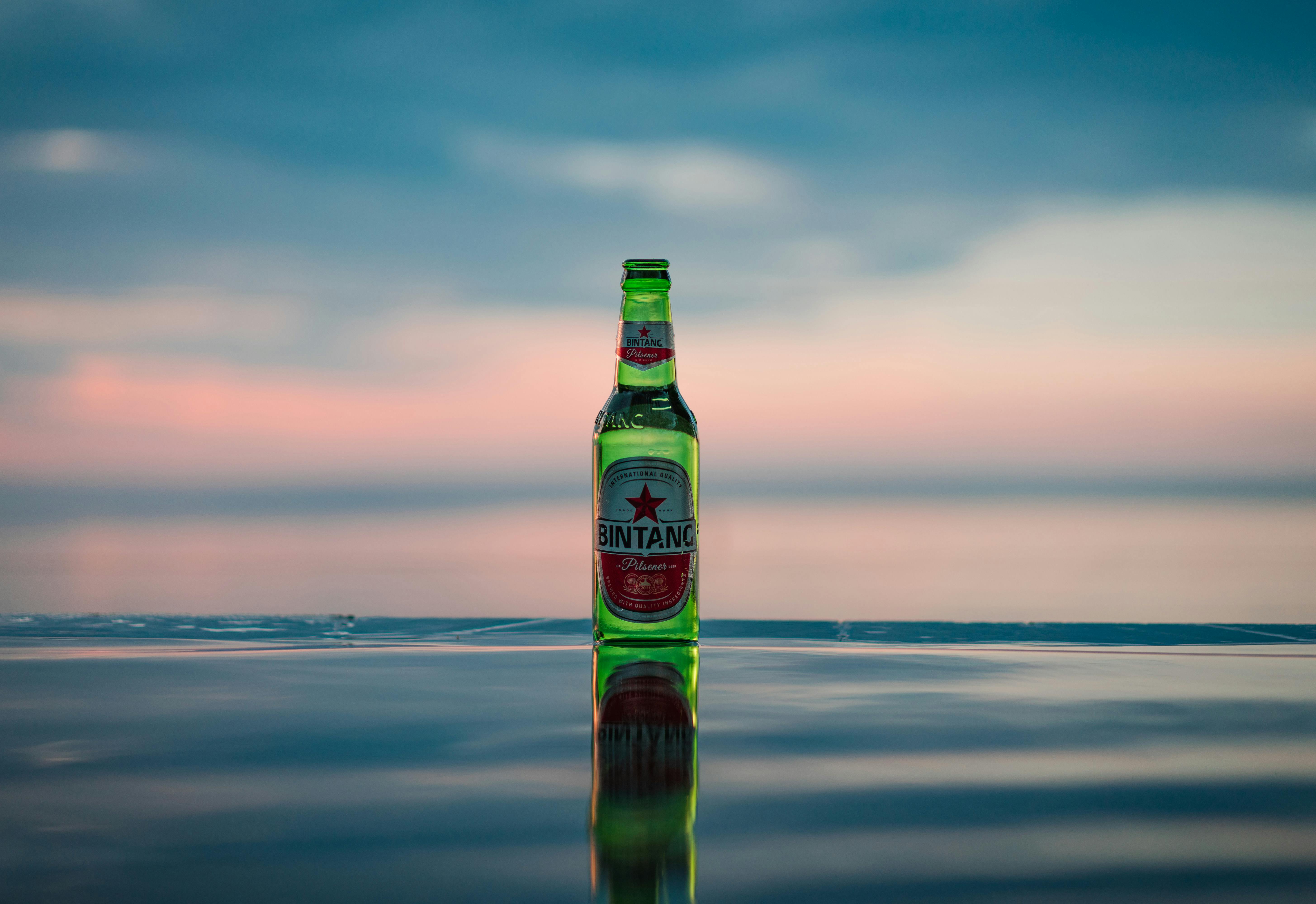 Green Beer Bottle · Free Stock Photo