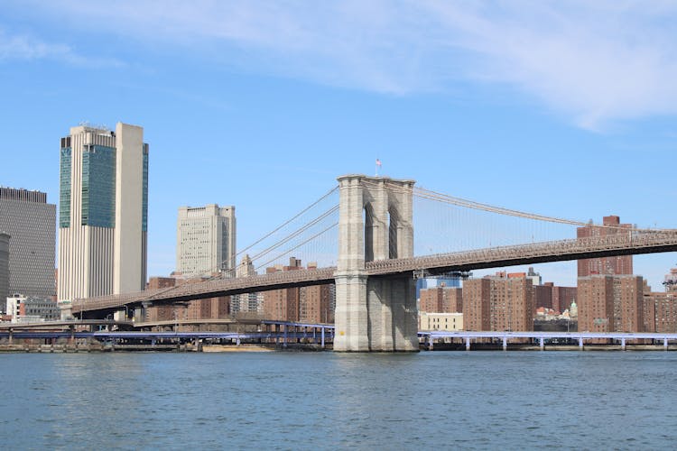 Brooklyn Bridge In New York