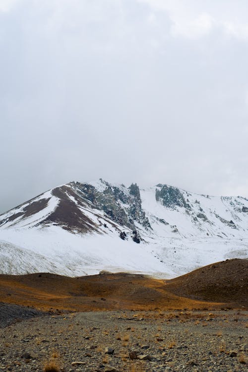 Rocky Snowy Mountain