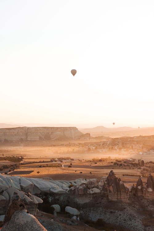 Foto d'estoc gratuïta de avió, brillant, cappadocia