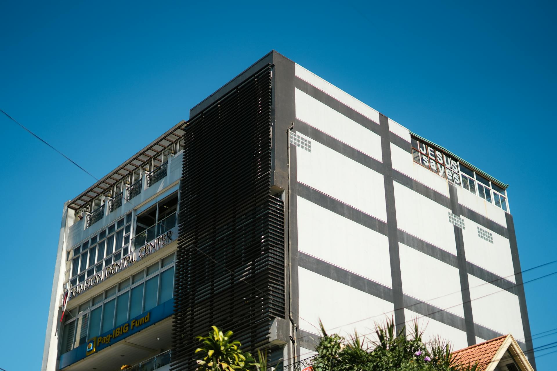 Signs on Office Building