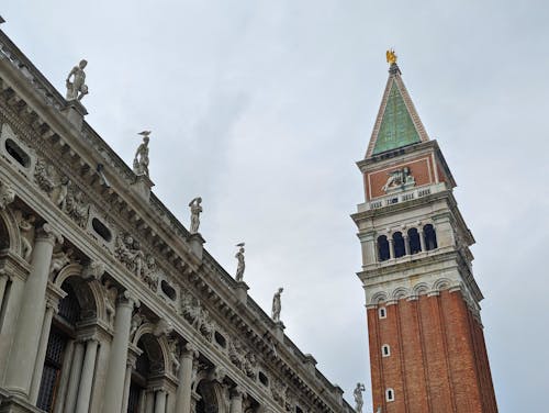 Immagine gratuita di campanile, campanile di san marco, cristianesimo