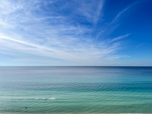 Darmowe zdjęcie z galerii z horyzont, idylliczny, morze