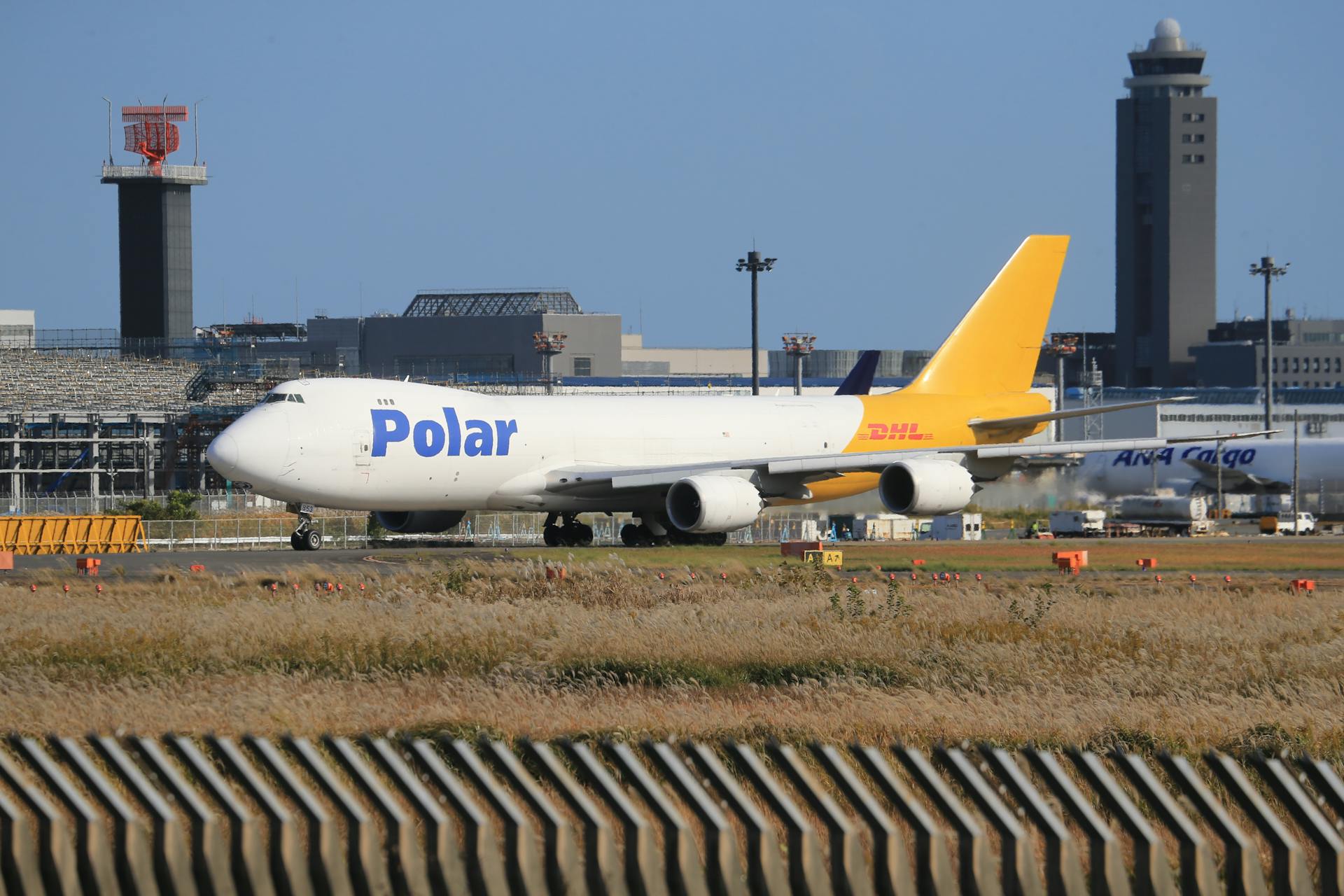 Cargo Airplane at Airport