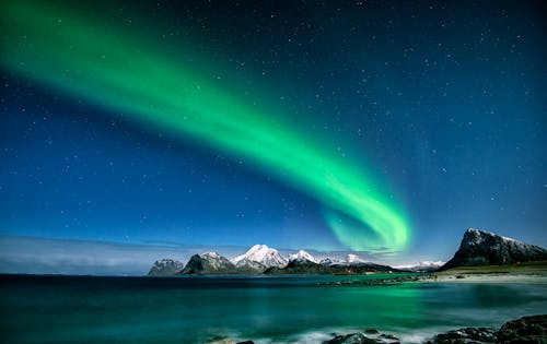 Δωρεάν στοκ φωτογραφιών με Aurora, aurora borealis, background Φωτογραφία από στοκ φωτογραφιών