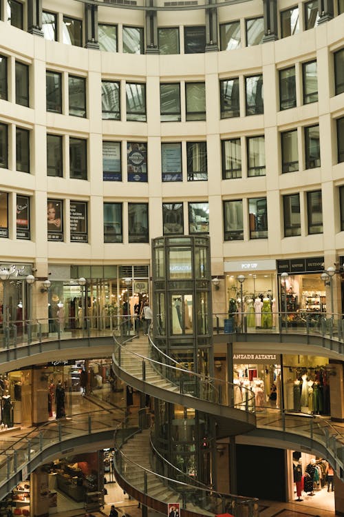 Interior of a Karum Shopping Mall 