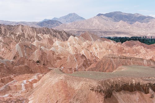 Gratis stockfoto met Azië, badlands, dronefoto