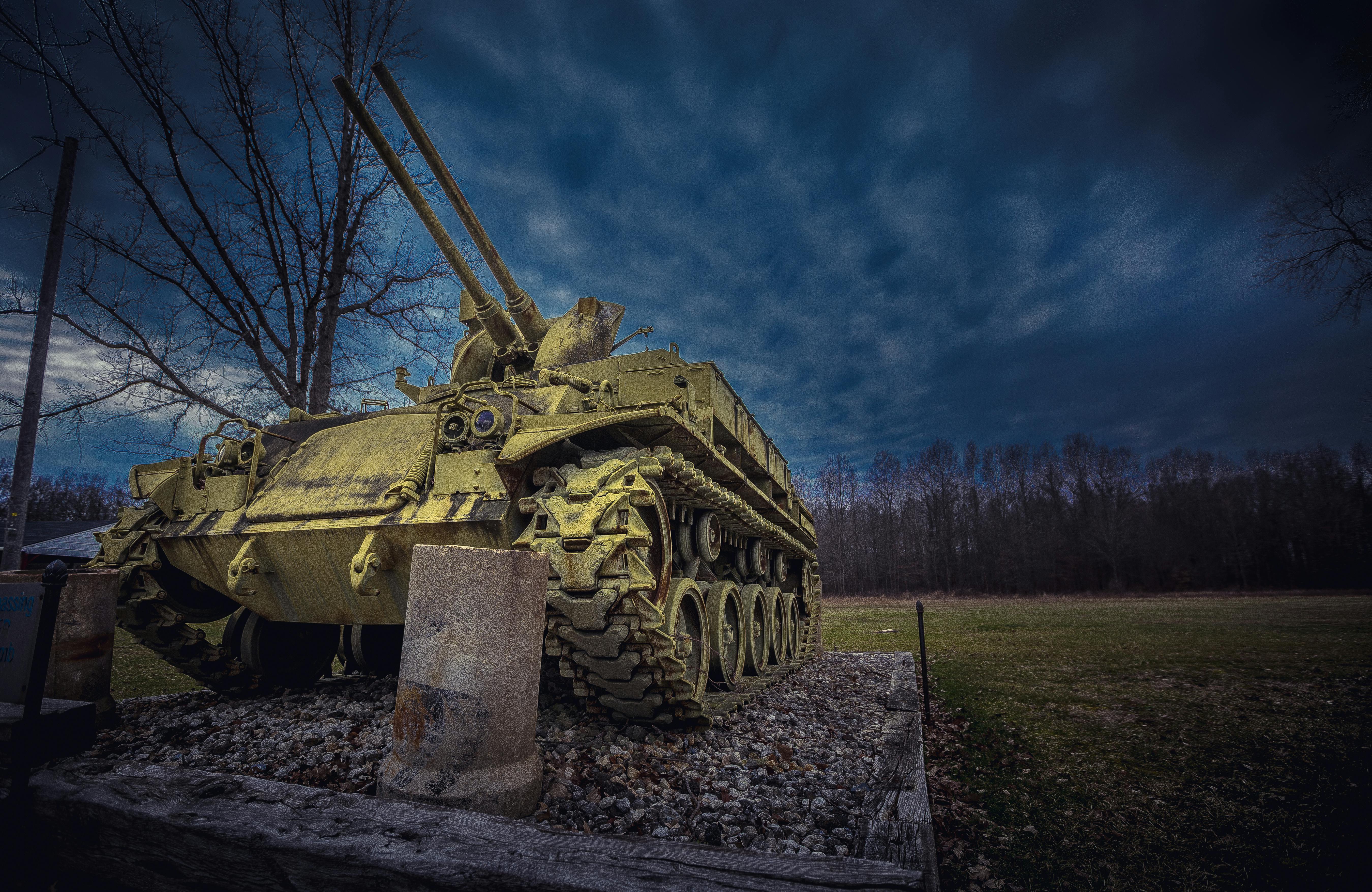 Free stock photo of army, old, Tank