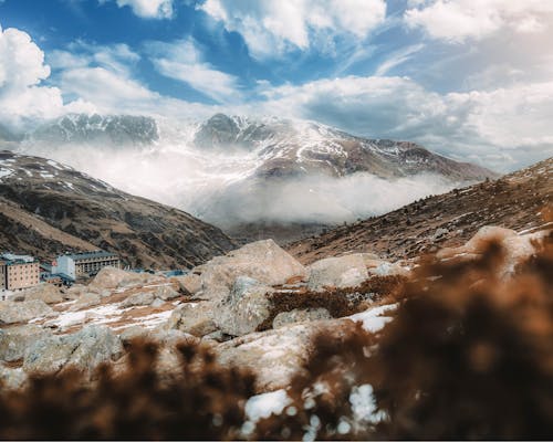 山岳, 浸食, 自然の無料の写真素材